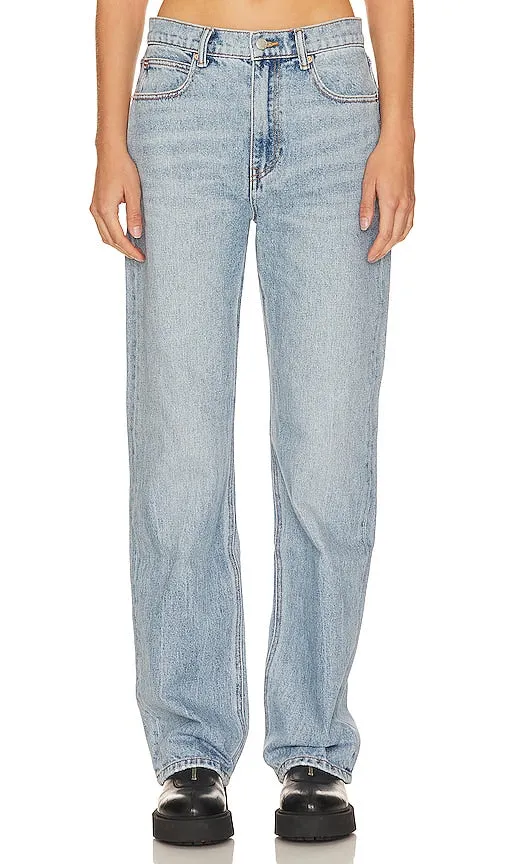 Alexander Wang Mid Rise Relaxed in Blue