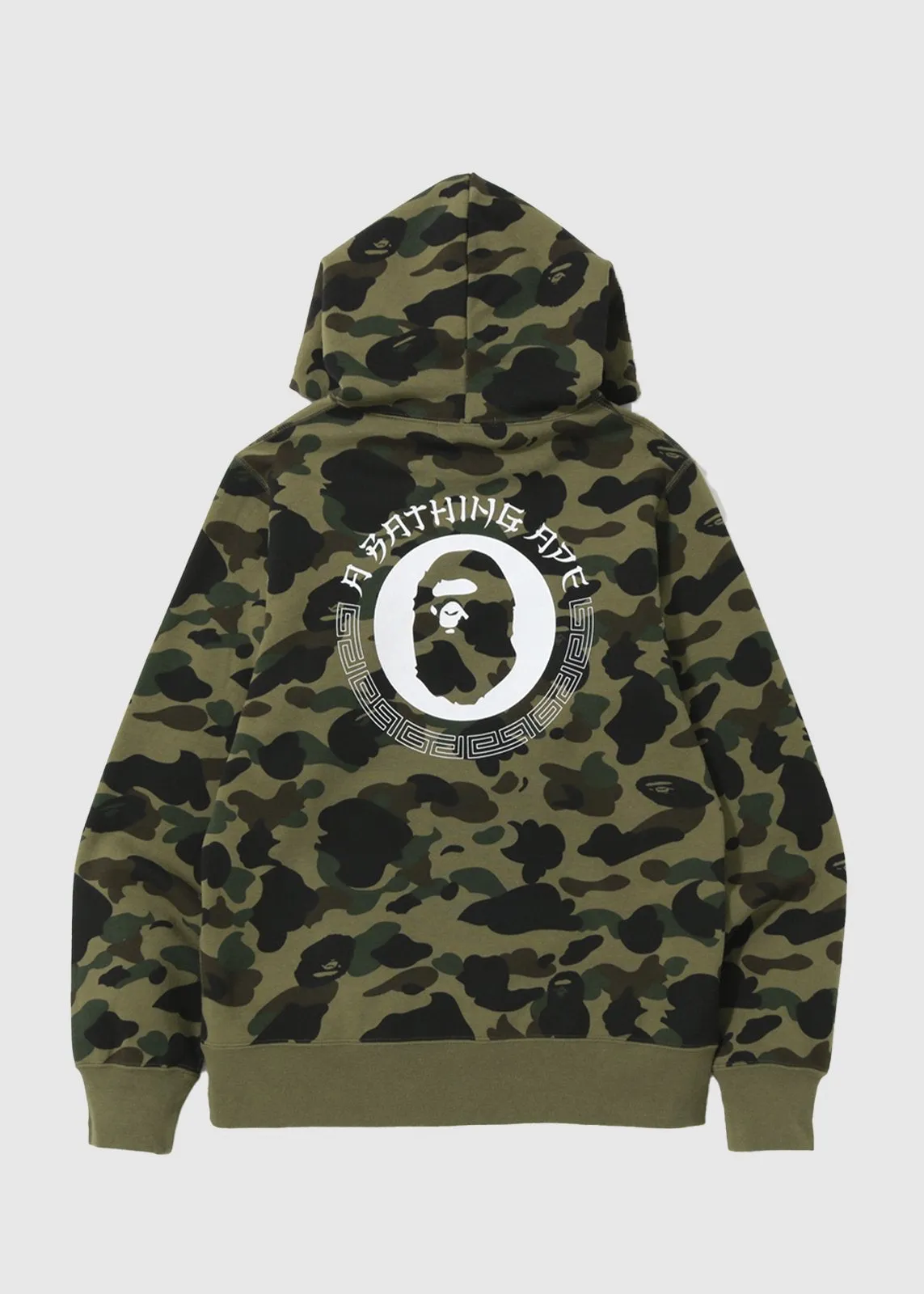 BAPE: CAMO PULLOVER HOODIE [GREEN]