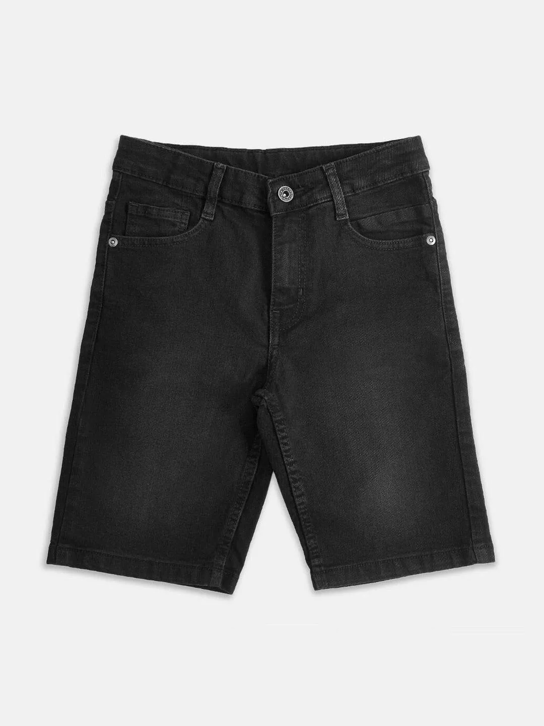 Black Denim Shorts