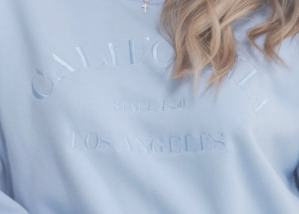California Embroidery Sweatshirt