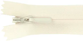 Cream -Zipper Invisible 22"
