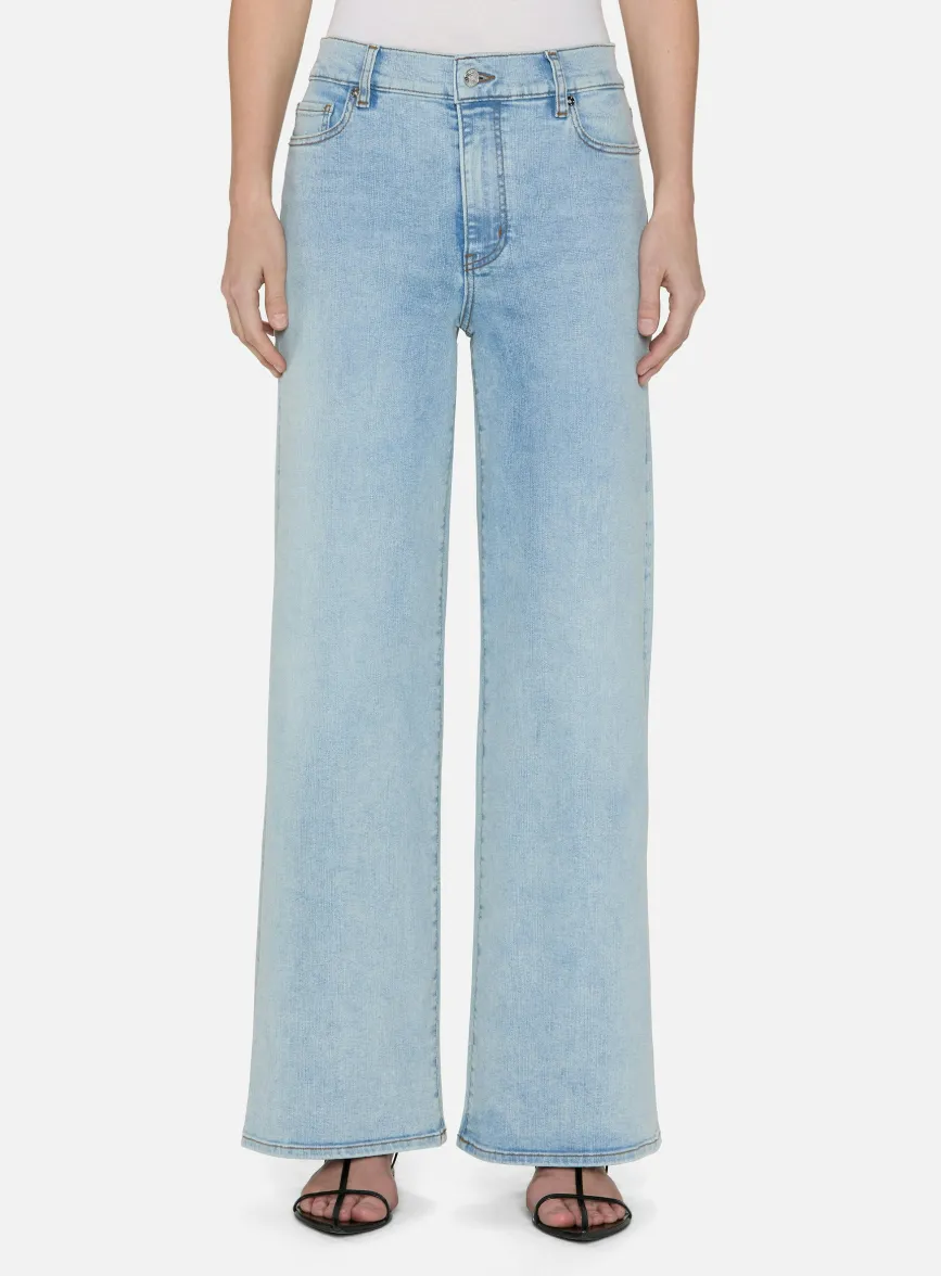 FRAME- Le Slim Palazzo High Rise Wide Leg