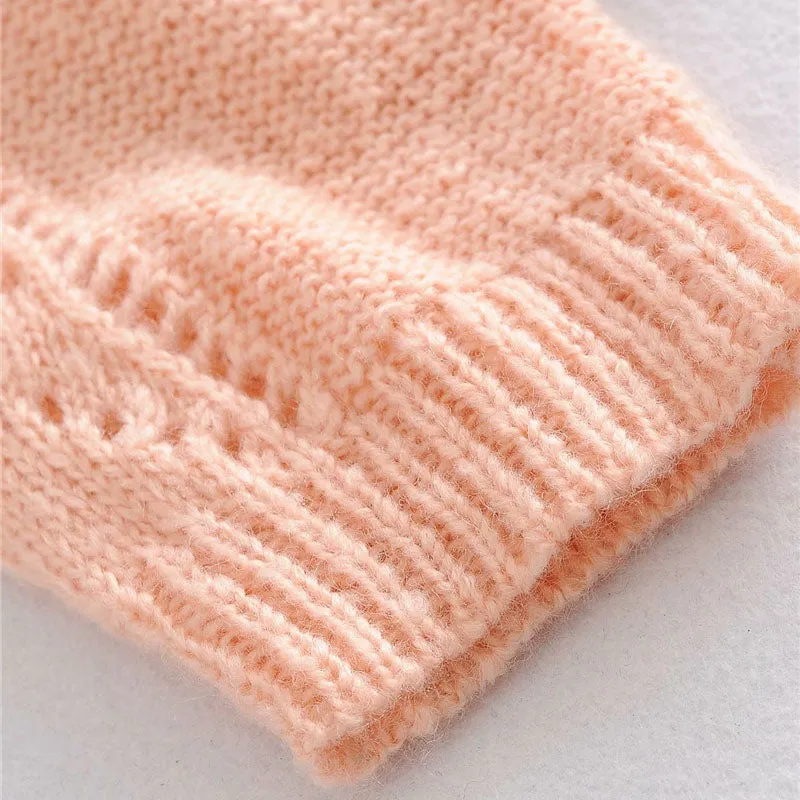 HOLLOW OUT LOOSE KNITTED SWEATER