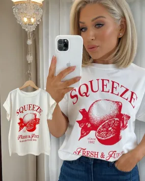 LEMON SQUEEZE TOP - CREAM