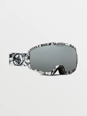 Migrations Goggle with Bonus Lens - Op Art / Silver Chrome