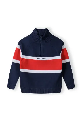 Minoti Jacquard Jumper
