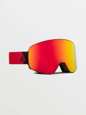 Odyssey Goggle with Bonus Lens - Charamel / Red Chrome