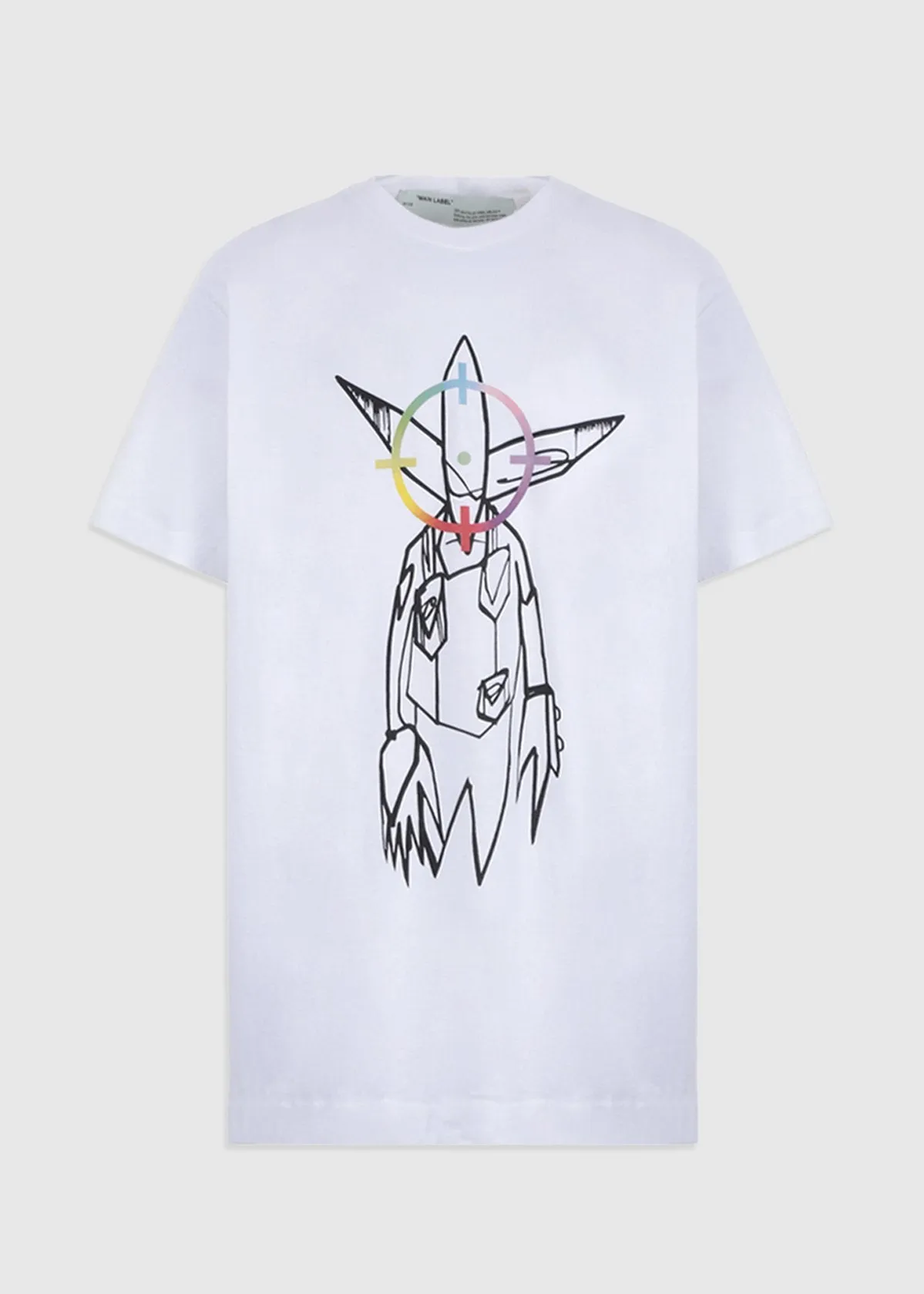 OFF-WHITE FUTURA ALIEN TEE [WHITE]