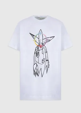 OFF-WHITE FUTURA ALIEN TEE [WHITE]