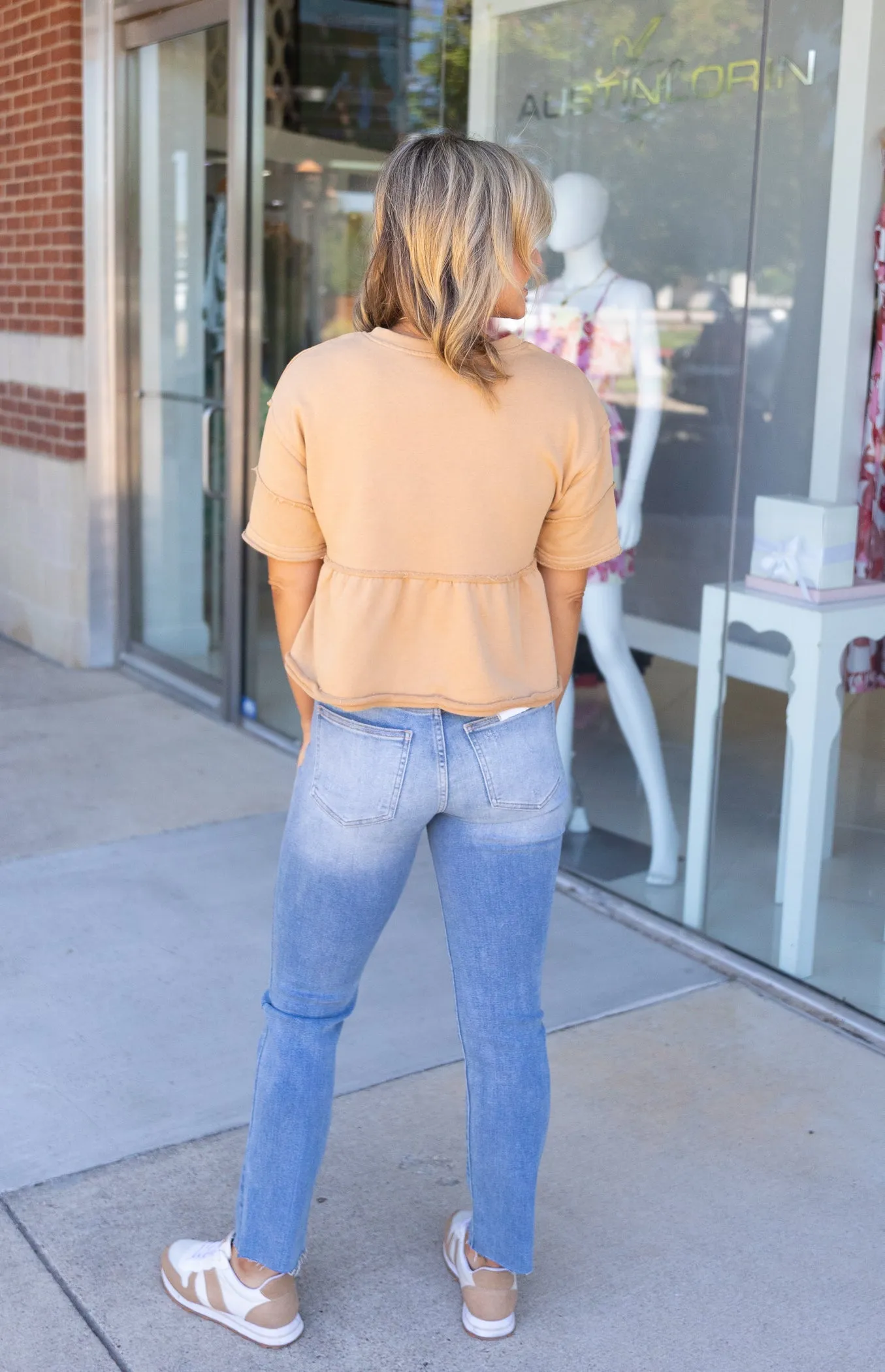 Peplum Casual Top