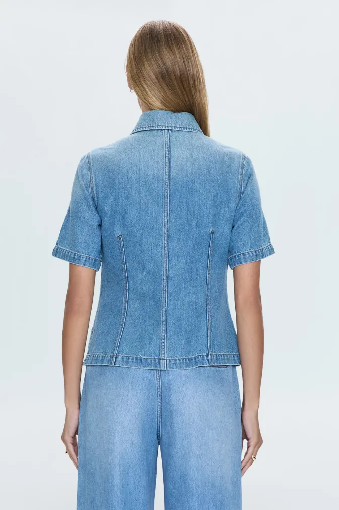 Pistola Cyndi Denim Shirt in Palo Alto