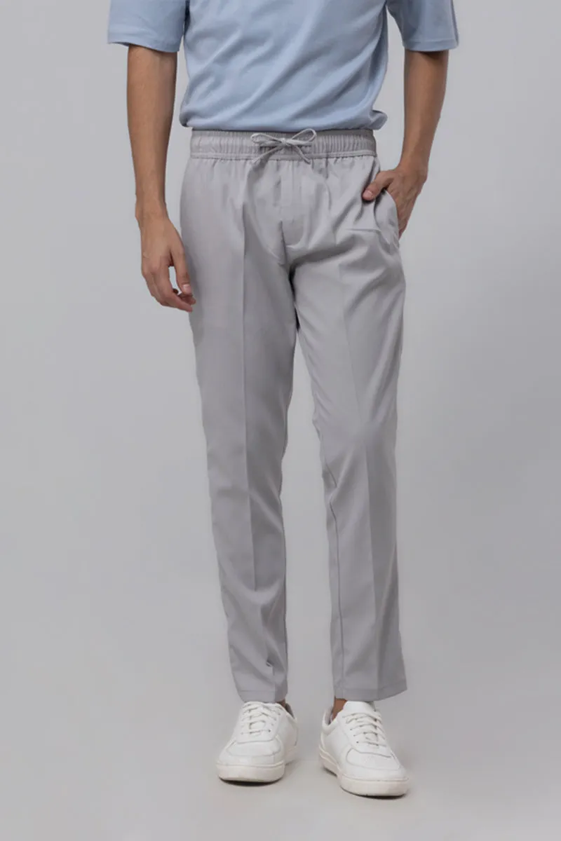 Relaxed Fit Light Grey Pant
