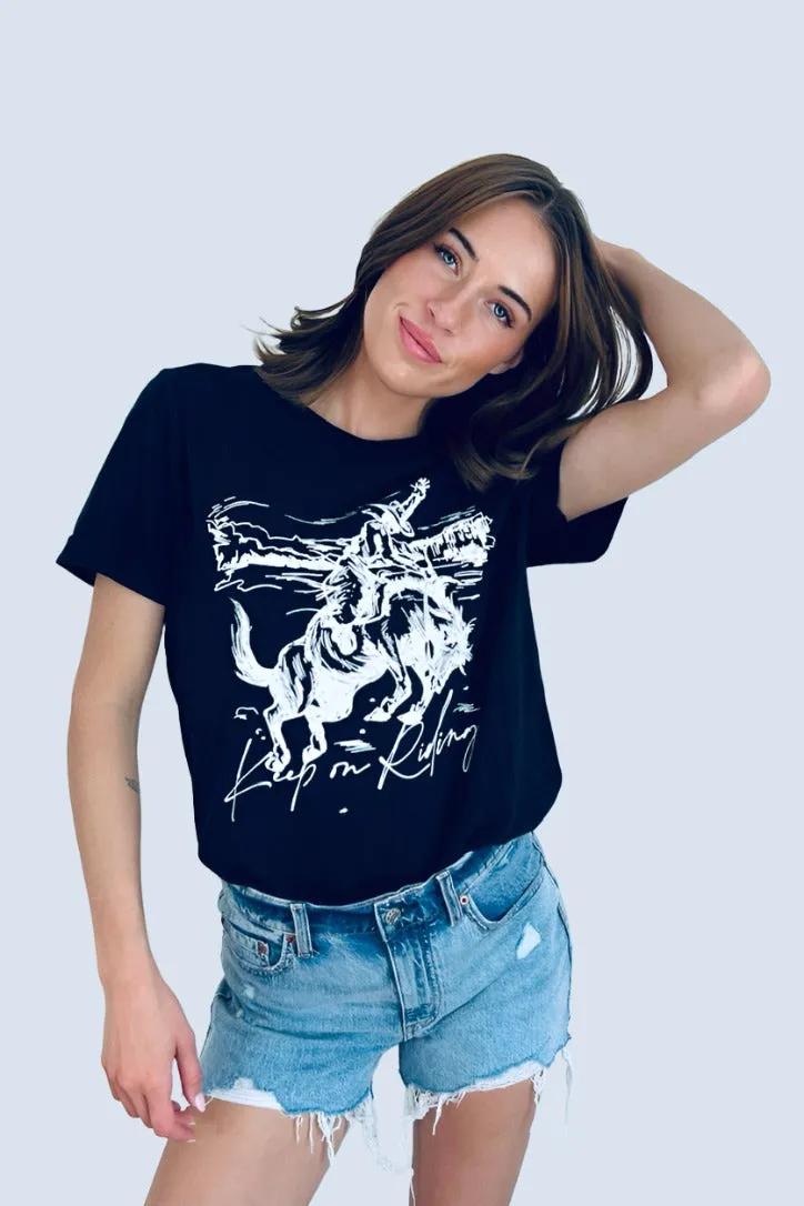 Rodeo Cowboy Graphic Tee