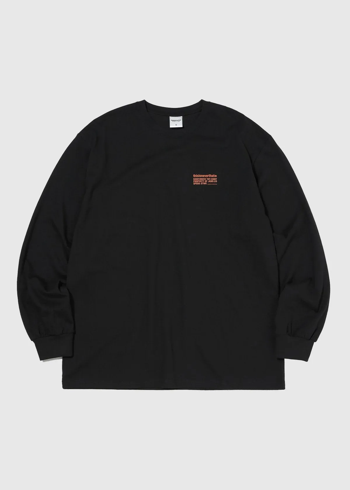 THISISNEVERTHAT: GRAPHIC LS TEE [BLACK]