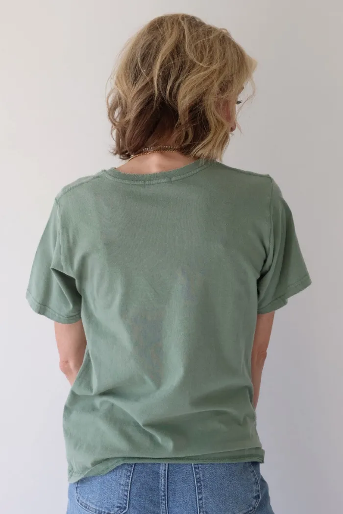 Vintage Nashville Graphic T-Shirt Olive