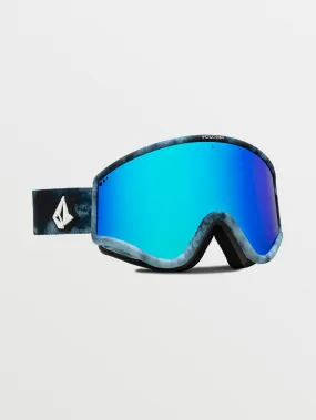Yae Goggle with Bonus Lens - Lagoon Tie-Dye / Blue Chrome