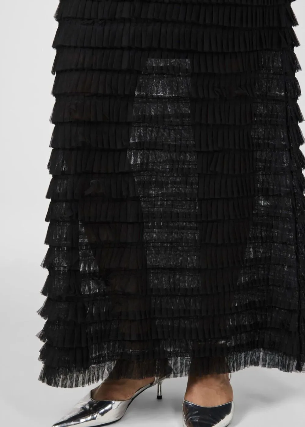 YAS KIRA TULLE LONG SKIRT
