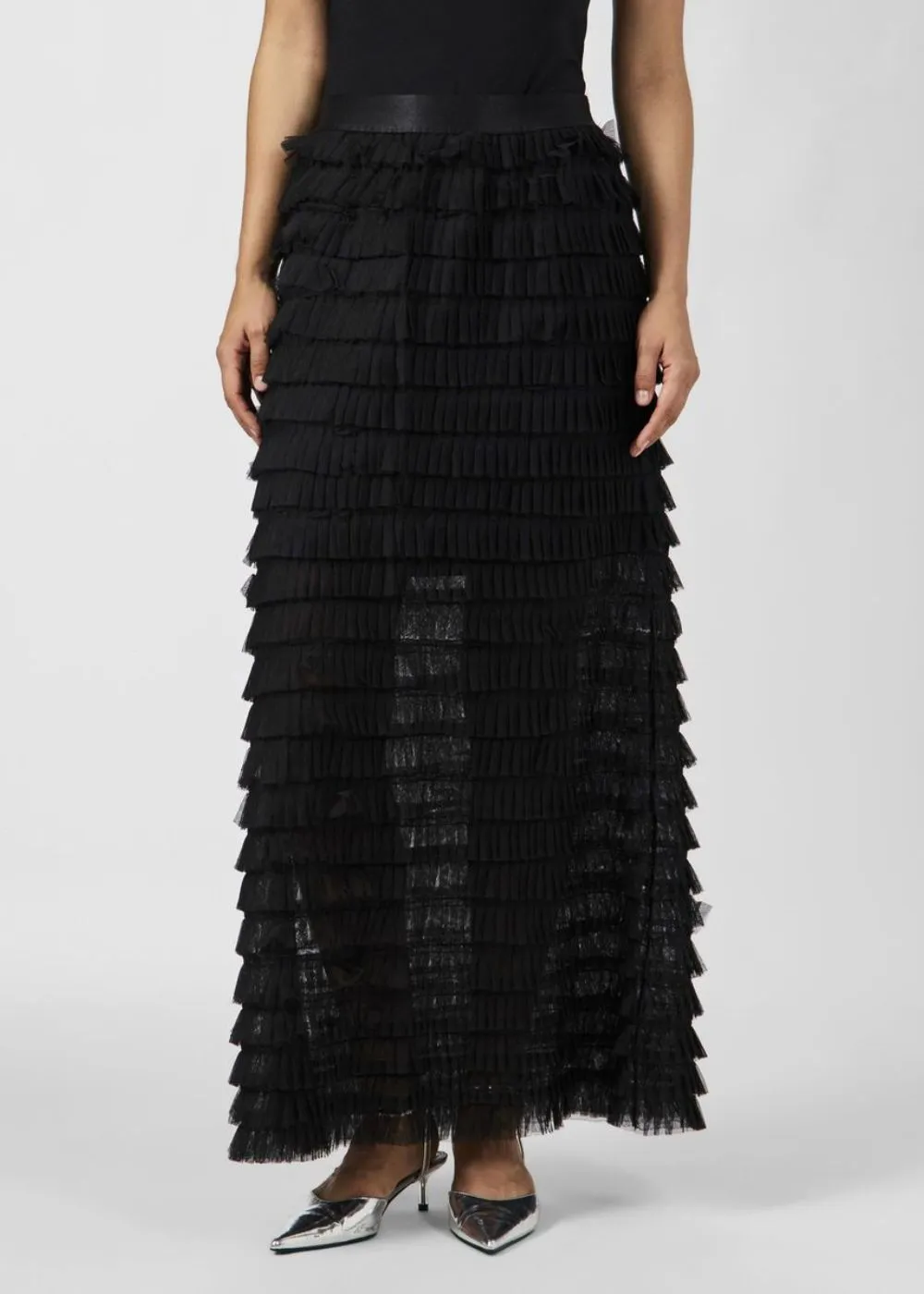 YAS KIRA TULLE LONG SKIRT